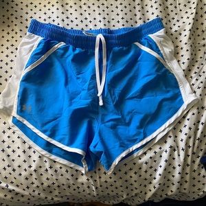 Blue Under Armor Athletic Shorts